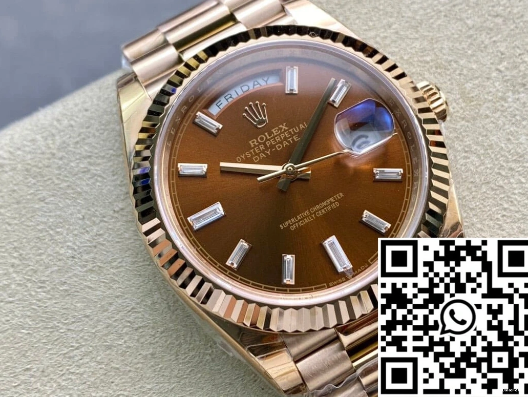 Rose Factory Date V2 Gold Rolex EW Day 228235 0326